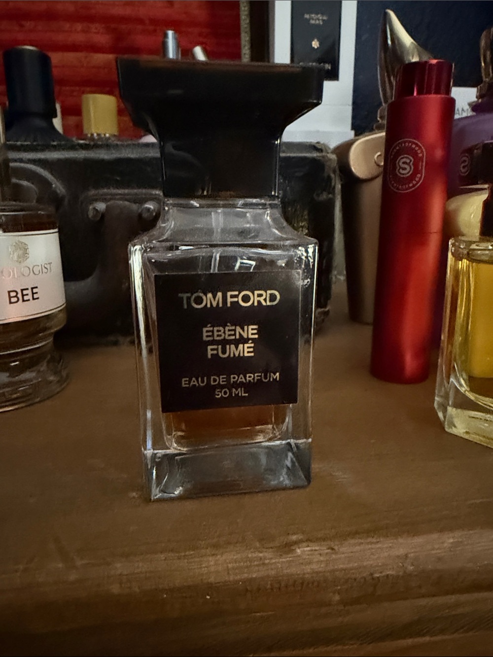 Tom Ford Ébène Fumé 50 ml Bottle - Black and Amber